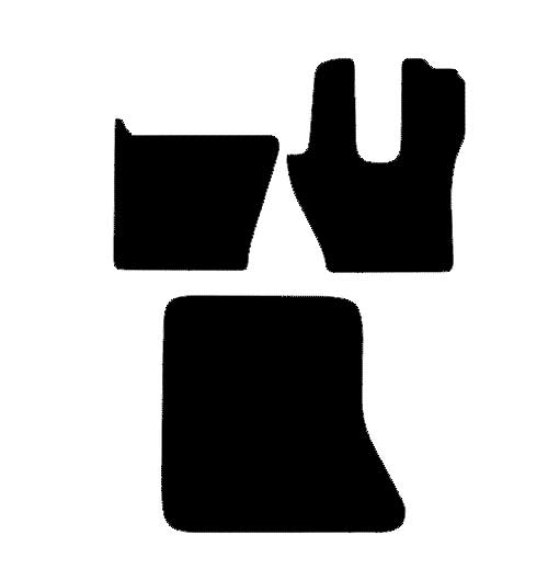 To fit Mercedes Actros 2012+ Rubber Car Mats Black Tailored [CM4U] eBay